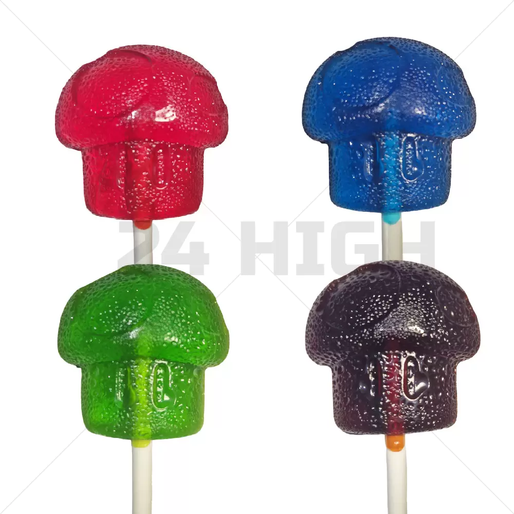 Mushroom Lollypops (Pilzlutscher) - 4er Pack