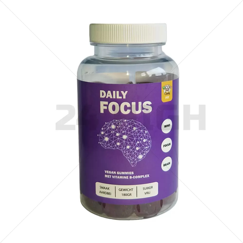 Daily Focus Gummibärchen - 180 Gramm