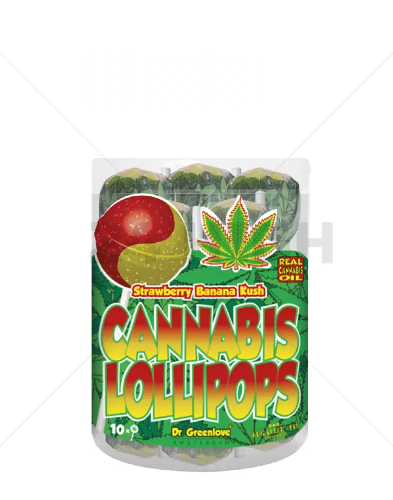 Cannabis Lutscher - 10er Pack