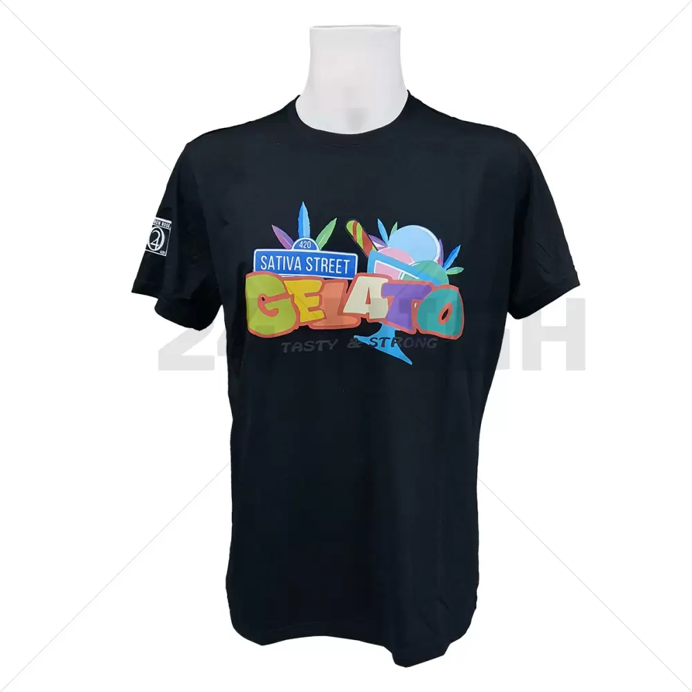 Gelato 420 T-shirt - Schwarz