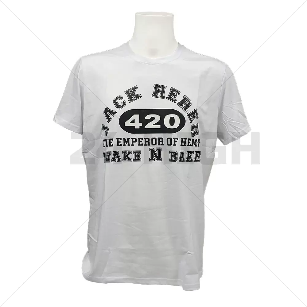 Jack Herer 420 T-shirt Weiß