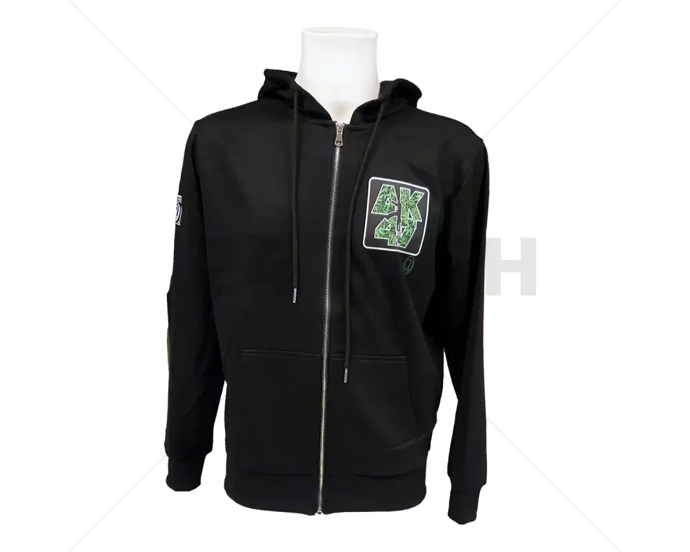 AK47 Full Zip Hoody - Schwarz