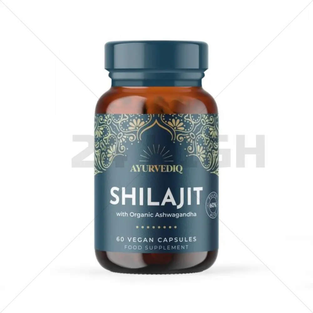 Shilajit-Extrakt & Ashwagandha (Ayurvediq) - 60caps