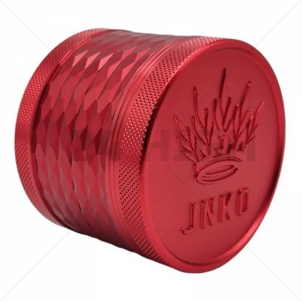 Schleifer 4-teilig Majestic XL | Rot | 63mm | Aluminium | 3D Logo