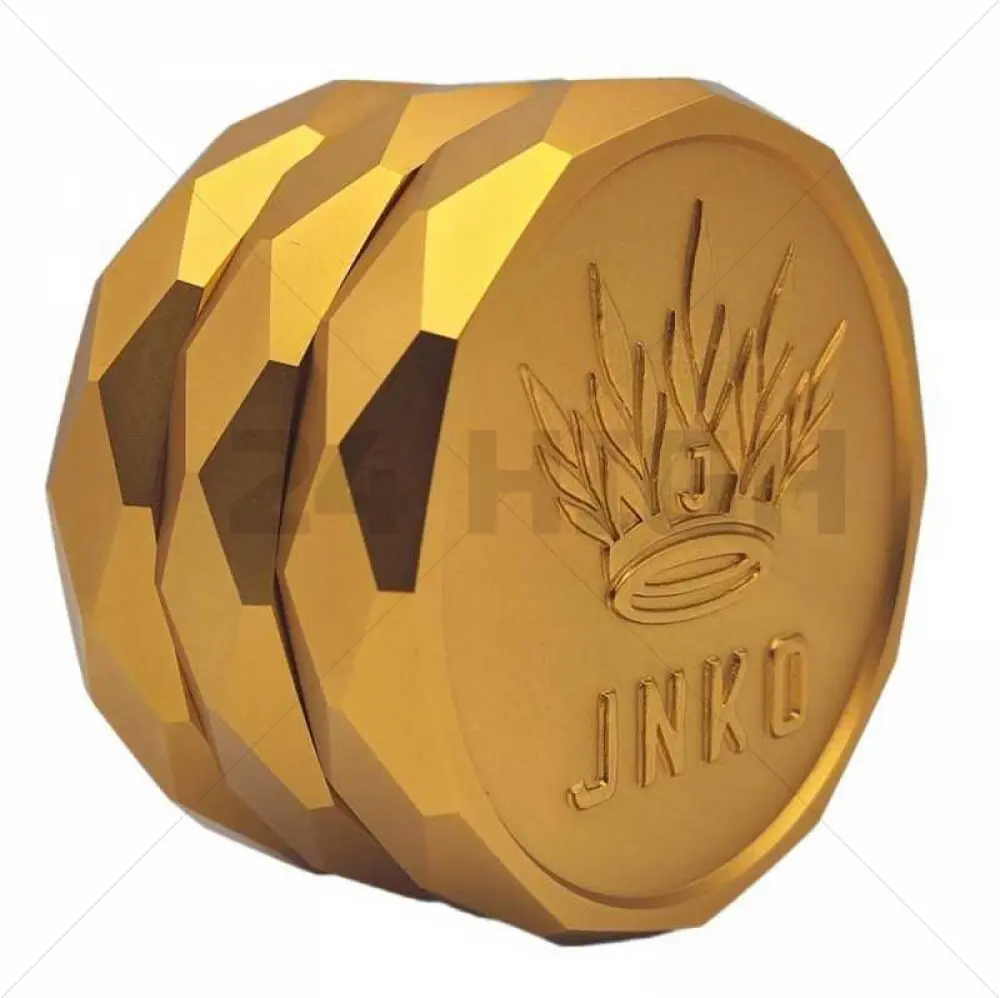 Grinder 4-Teilig Royal XL | Gold | 63mm | Aluminium | 3D Logo