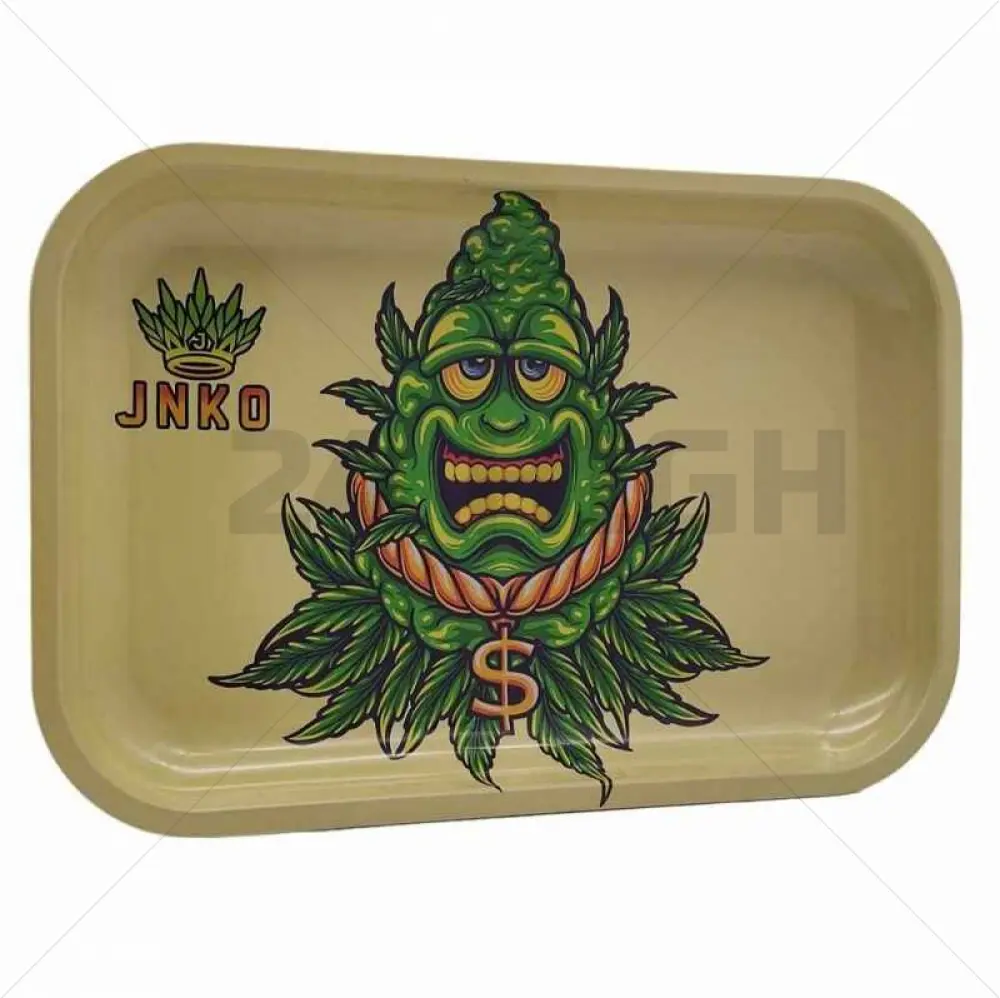 Rolling Tray XXL | 29x19cm | Stay 420 Serie | Design 6 | Happy Budz